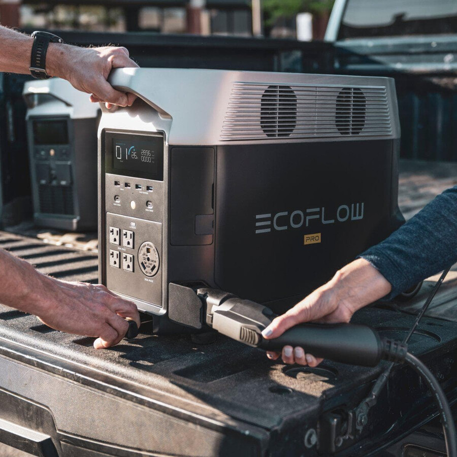 adaptador ecoflow ev x-stream delta pro