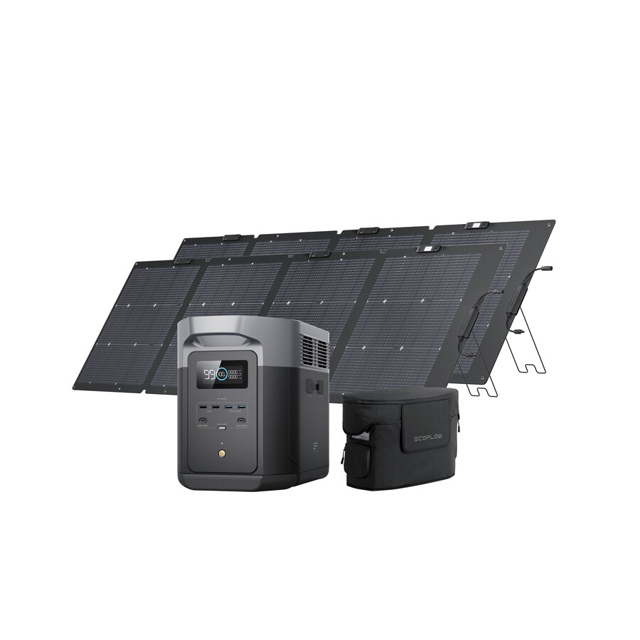 generador solar ecoflow delta 2 max pv220w