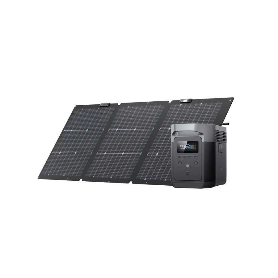 generador solar ecoflow delta fotovoltaico 160 w