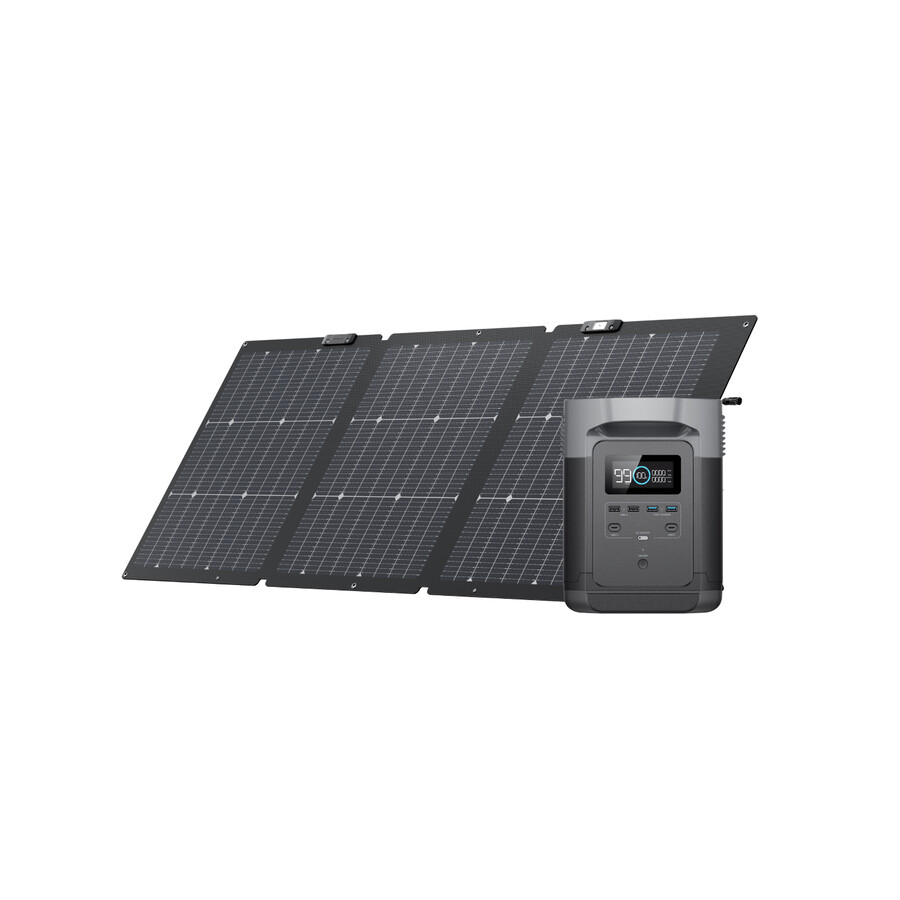 generador solar ecoflow delta fotovoltaico 160 w