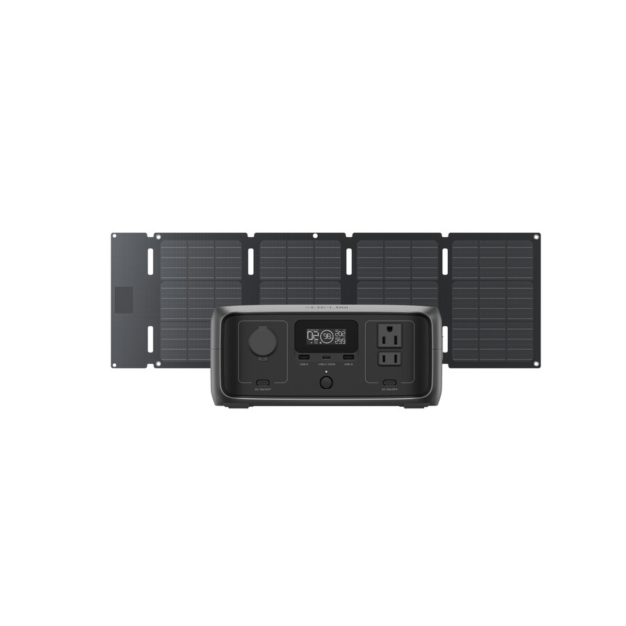 panel solar ecoflow river 3 45w