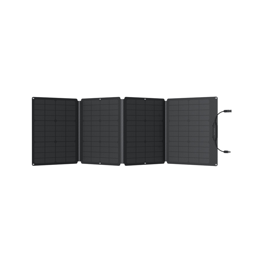 panel solar portátil ecoflow de 110 w