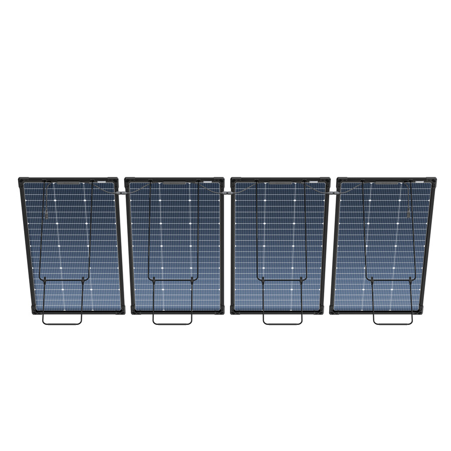 panel solar modular bifacial ecoflow de 125 w kits de 125 w 250 w y 500 w