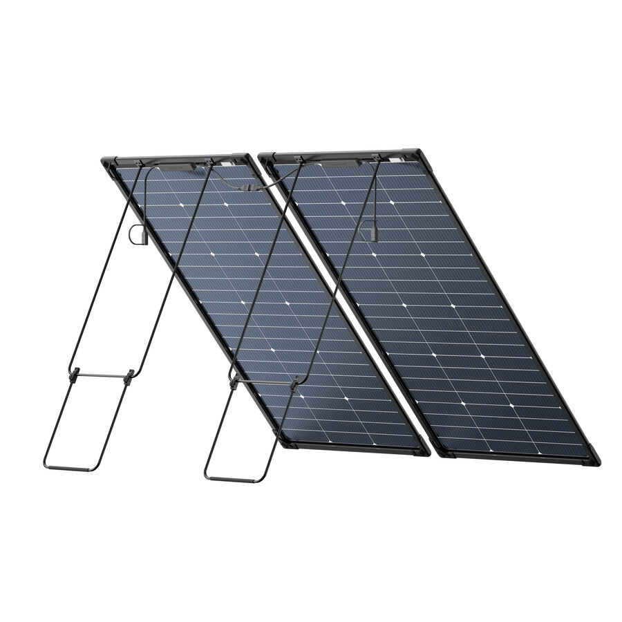 panel solar modular bifacial ecoflow de 125 w kits de 125 w 250 w y 500 w