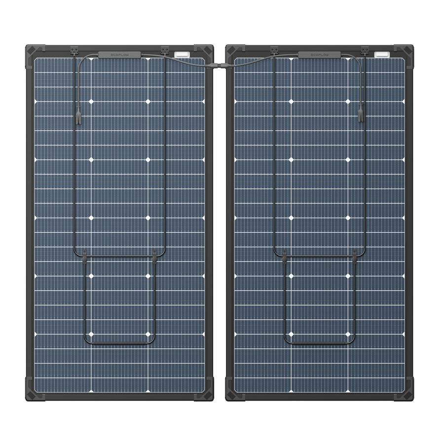 panel solar modular bifacial ecoflow de 125 w kits de 125 w 250 w y 500 w