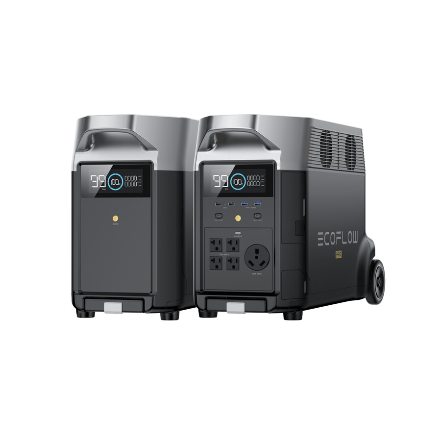 ecoflow delta pro batería adicional inteligente cargador de alternador de 800 w