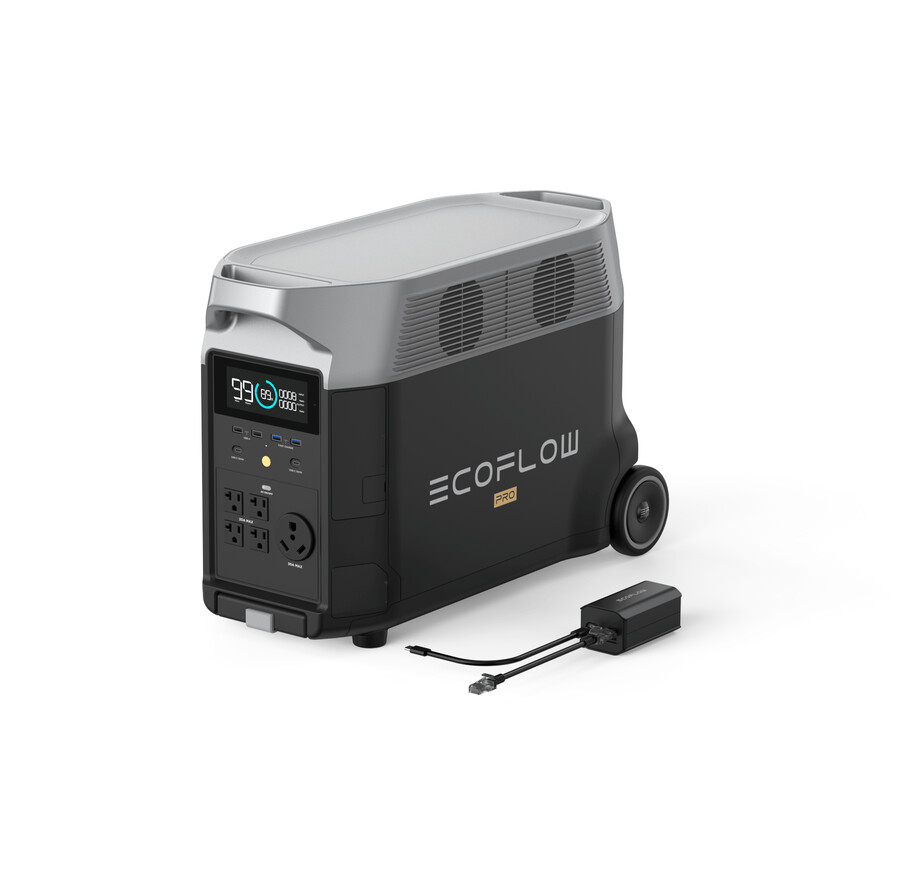 energía portátil para vehículos recreativos y eléctricos con ecoflow delta pro ecoflow delta pro adaptador de conexión a tierra