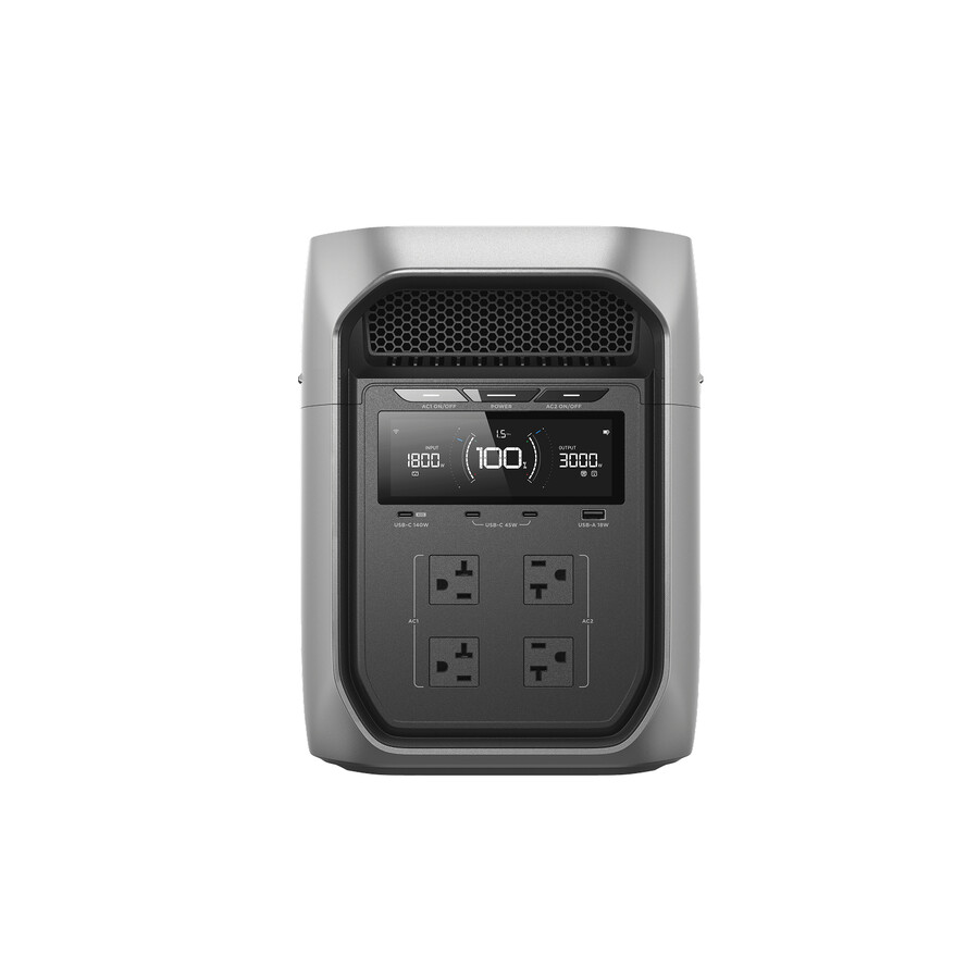 ecoflow delta 3 max plus 2048 wh panel solar de 500 w