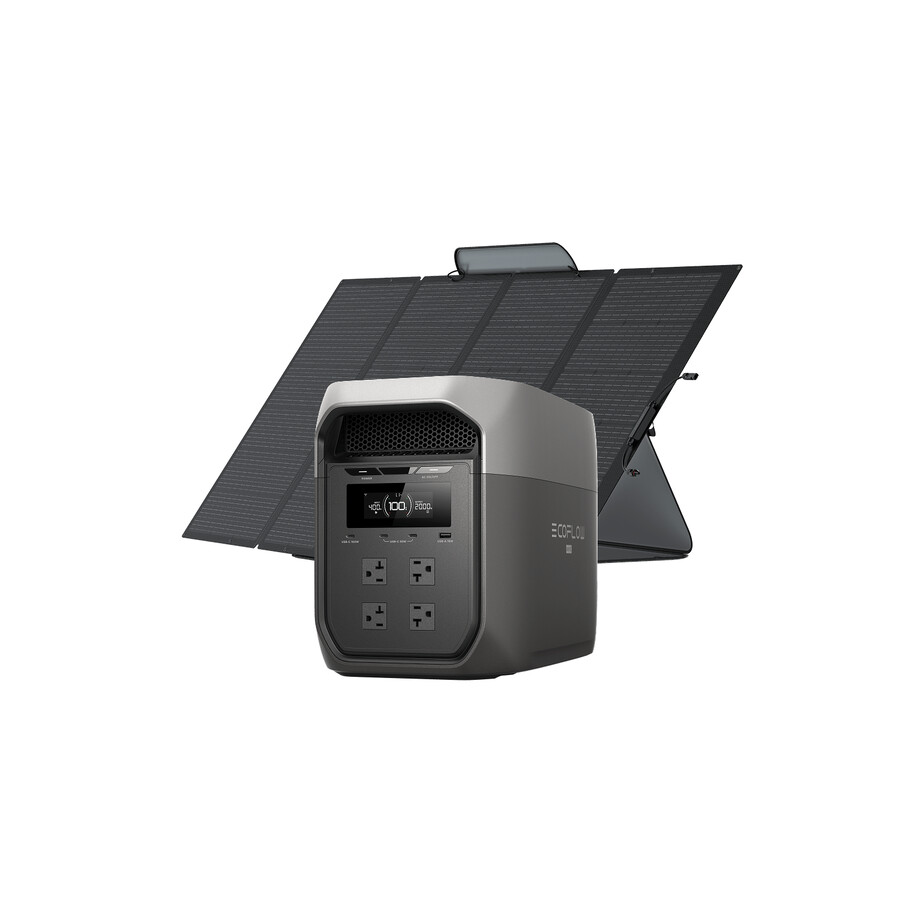 ecoflow delta 3 max plus 2048 wh panel solar de 500 w