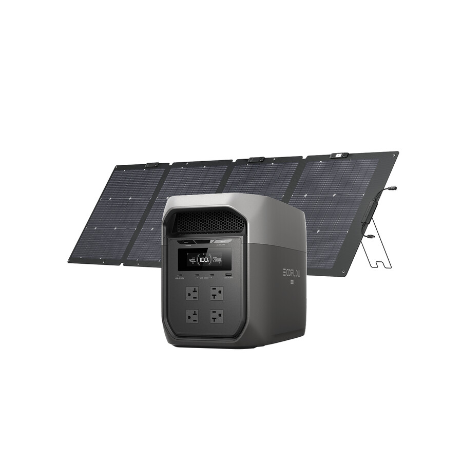 ecoflow delta 3 max plus 2048 wh panel solar de 500 w