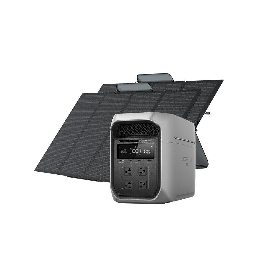 ecoflow delta 3 max plus 2048 wh panel solar de 500 w