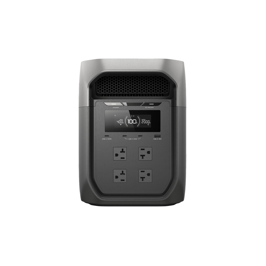 ecoflow delta 3 max plus 2048 wh panel solar de 500 w