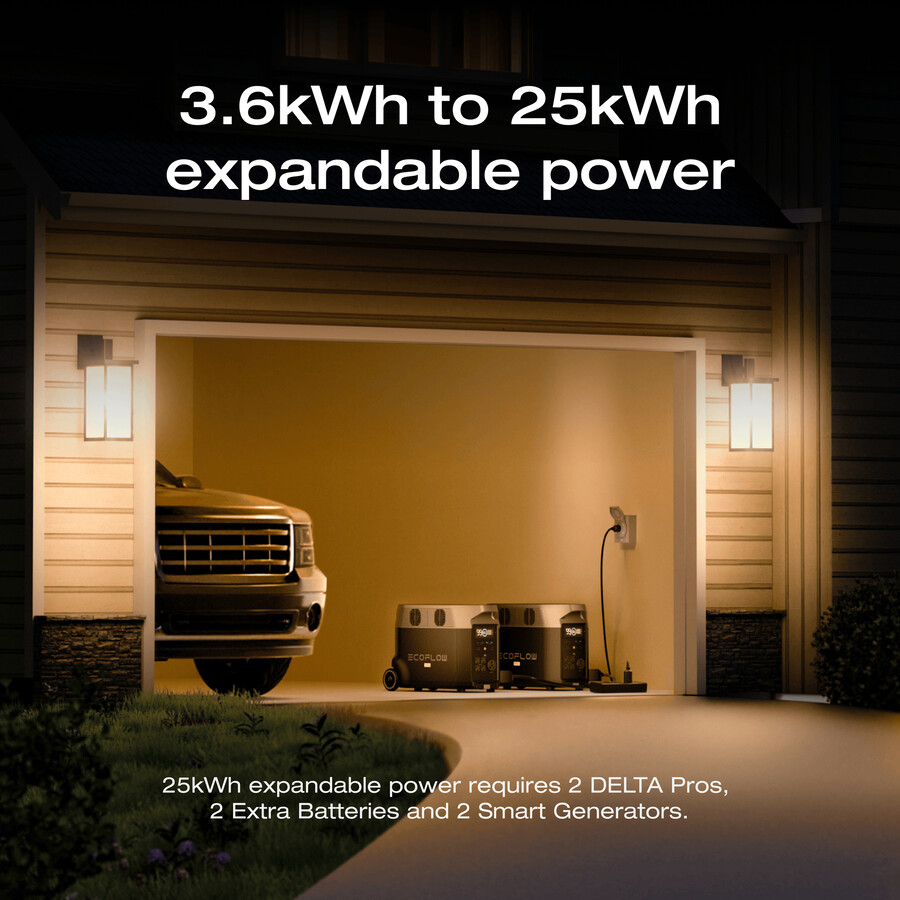 estación de energía portátil ecoflow delta pro
