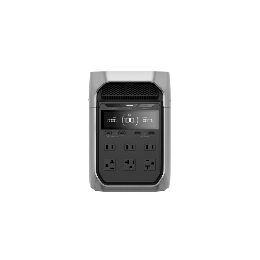 estación de energía portátil ecoflow 2 × delta 3 plus