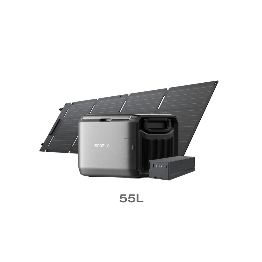 frigorífico-congelador portátil ecoflow glacier de 45 l batería enchufable glacier