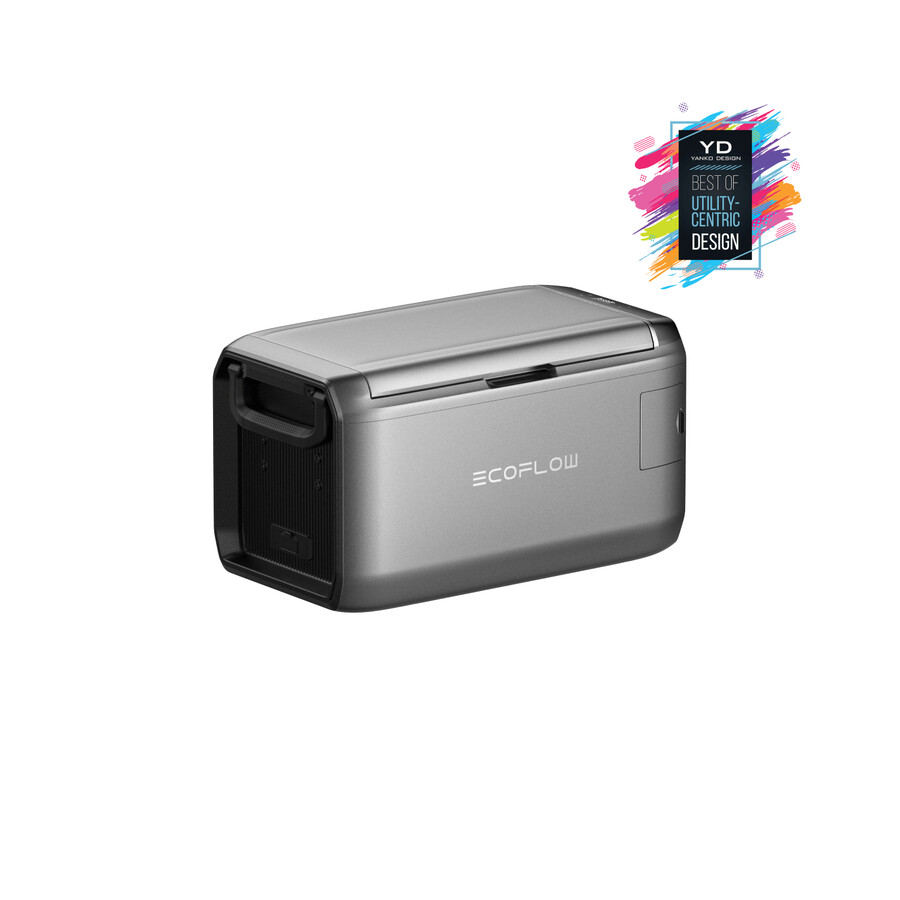 frigorífico-congelador portátil ecoflow glacier de 45 l batería enchufable glacier