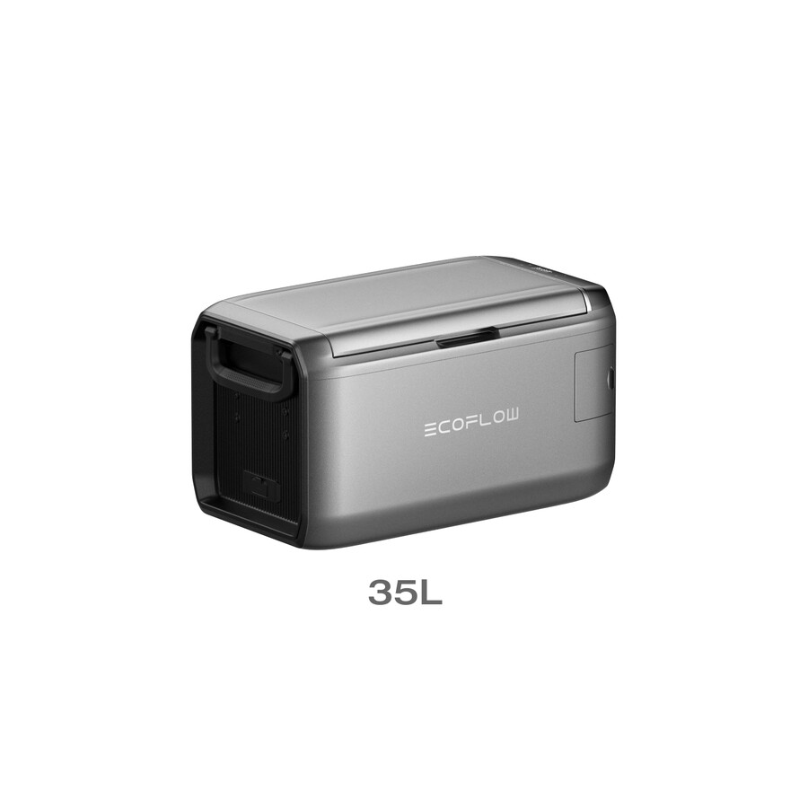 frigorífico-congelador portátil ecoflow glacier de 45 l batería enchufable glacier